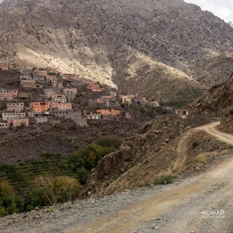 Imlil Road to Village