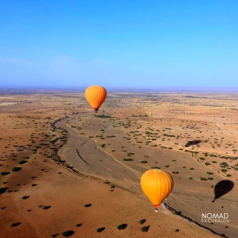 Hot Air Balloon Marrakech Flights at Jbilat, Morocco