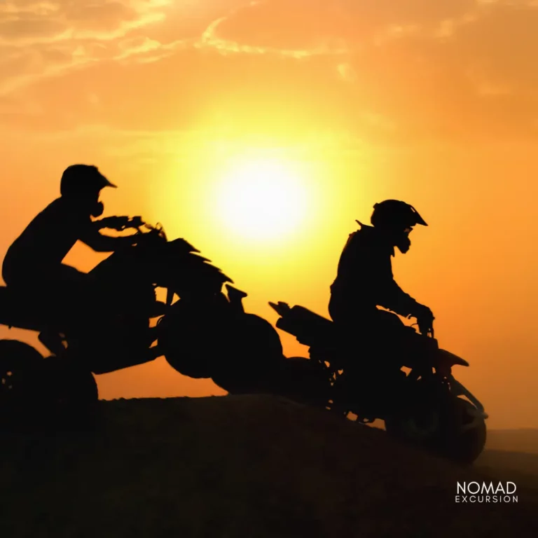Quad Bike in Marrakech at sunset